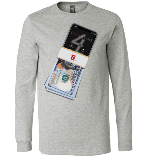 Money Phone Long Sleeve Tees