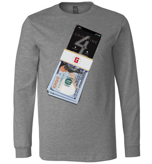 Money Phone Long Sleeve Tees