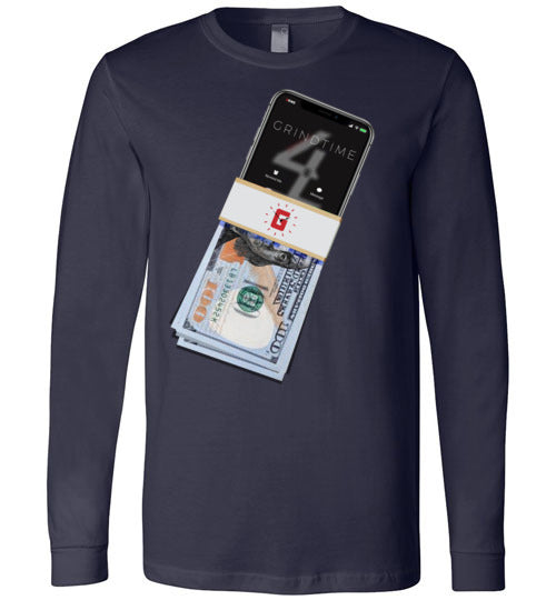 Money Phone Long Sleeve Tees