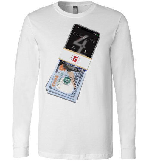 Money Phone Long Sleeve Tees